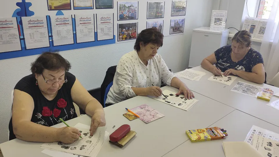 Фото: клуб «Активное долголетие» в г.о. Зарайск