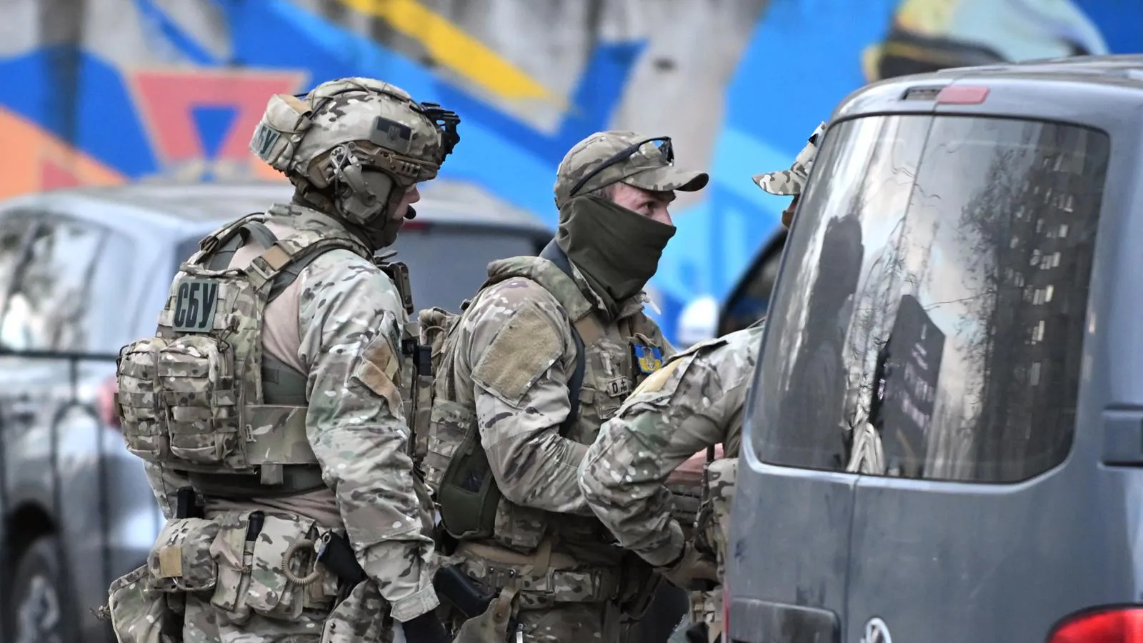 Сотрудники спецназа Службы безопасности Украины. Yevhen Kotenko