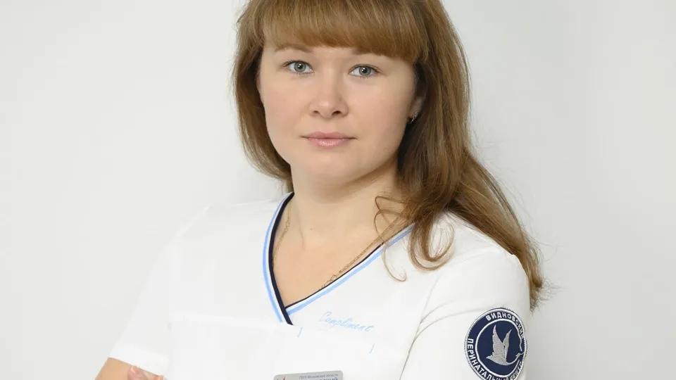 Акушер-гинеколог Елена Фролова. Фото: пресс-служба Видновского перинатального центра