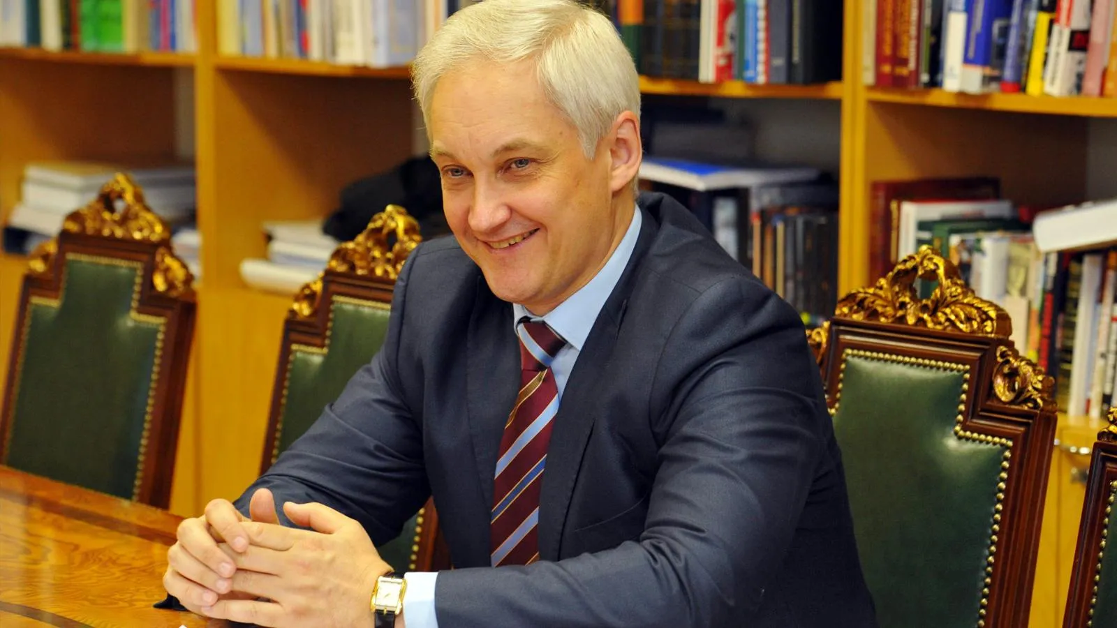 Андрей Белоусов после назначения помощником президента Российской Федерации, Москва, 24 июня 2013 года. Фото: Pravda Komsomolskaya
