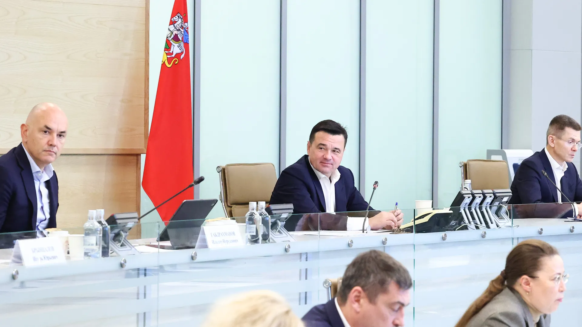 Еженедельное совещание Губернатора Подмосковья с областным правительством и главами муниципалитетов