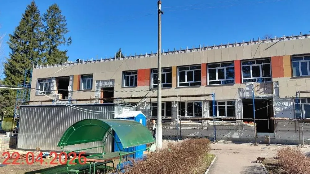 В Щелково почти наполовину завершили капремонт детского сада