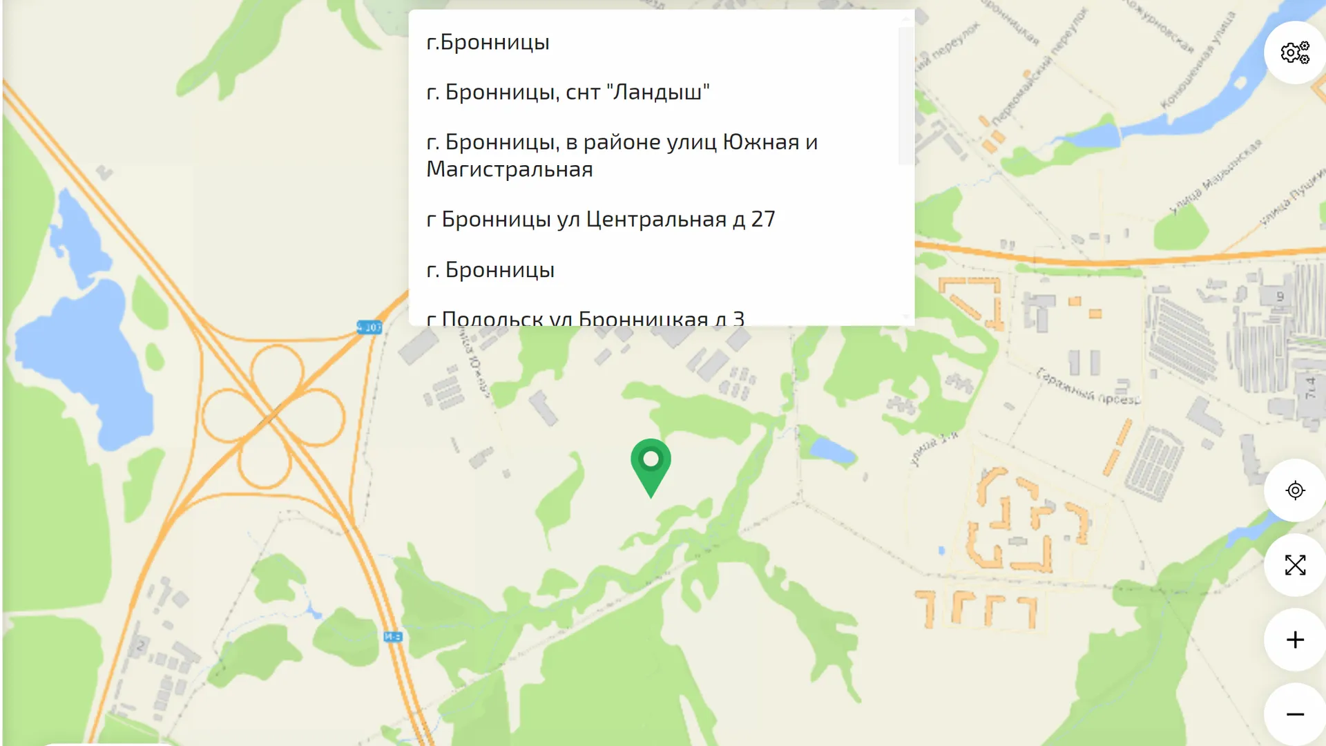 Фото: скан страницы портала rgis.mosreg.ru