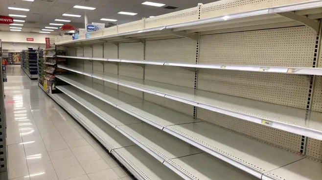 Украинский город остался почти без продуктов: жители публикуют фото пустых полок