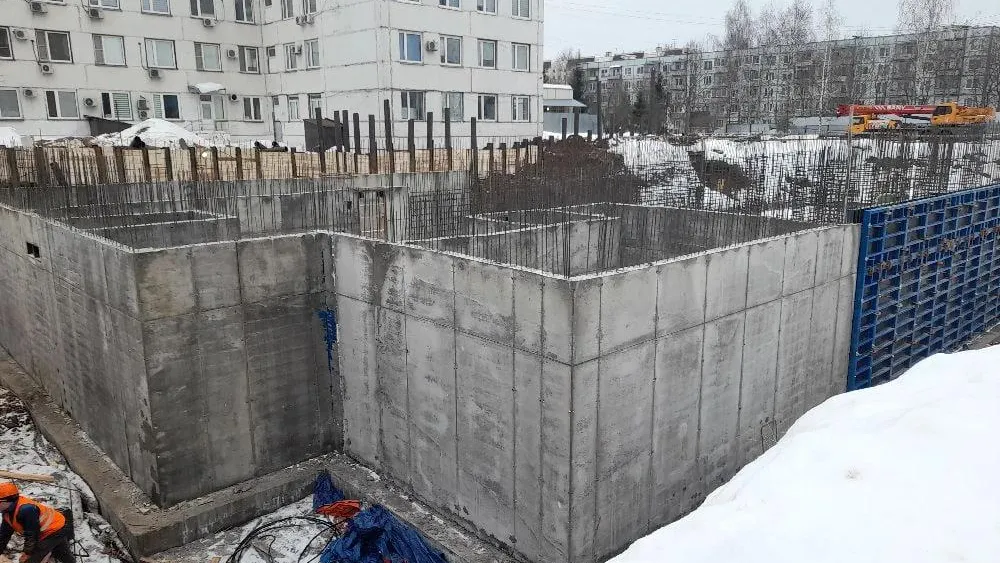 В Красногорске стартовали монолитные работы по возведению нового корпуса поликлиники