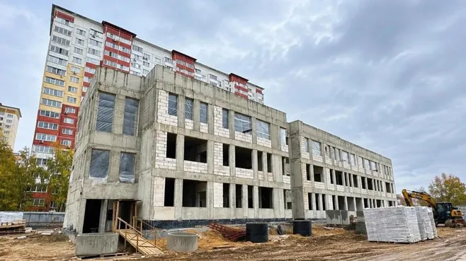 В Одинцовском округе уже наполовину построили новый детский сад на 220 мест