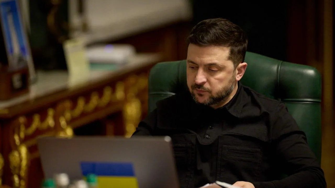 Telegram/президент Украины Владимир Зеленский