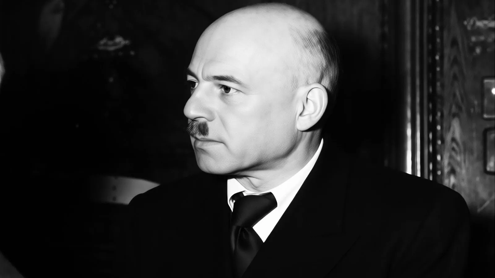 Фриц Заукель во время суда, Нюренбергский процесс, 1946 год