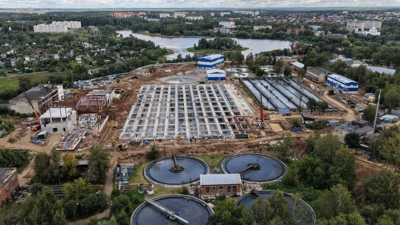 В Сергиевом Посаде в 2026 году завершат строительство очистных сооружений