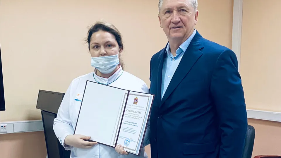 Терапевт Уммухават Султанахмедова.&nbsp;Фото: Реутовская клиническая больница