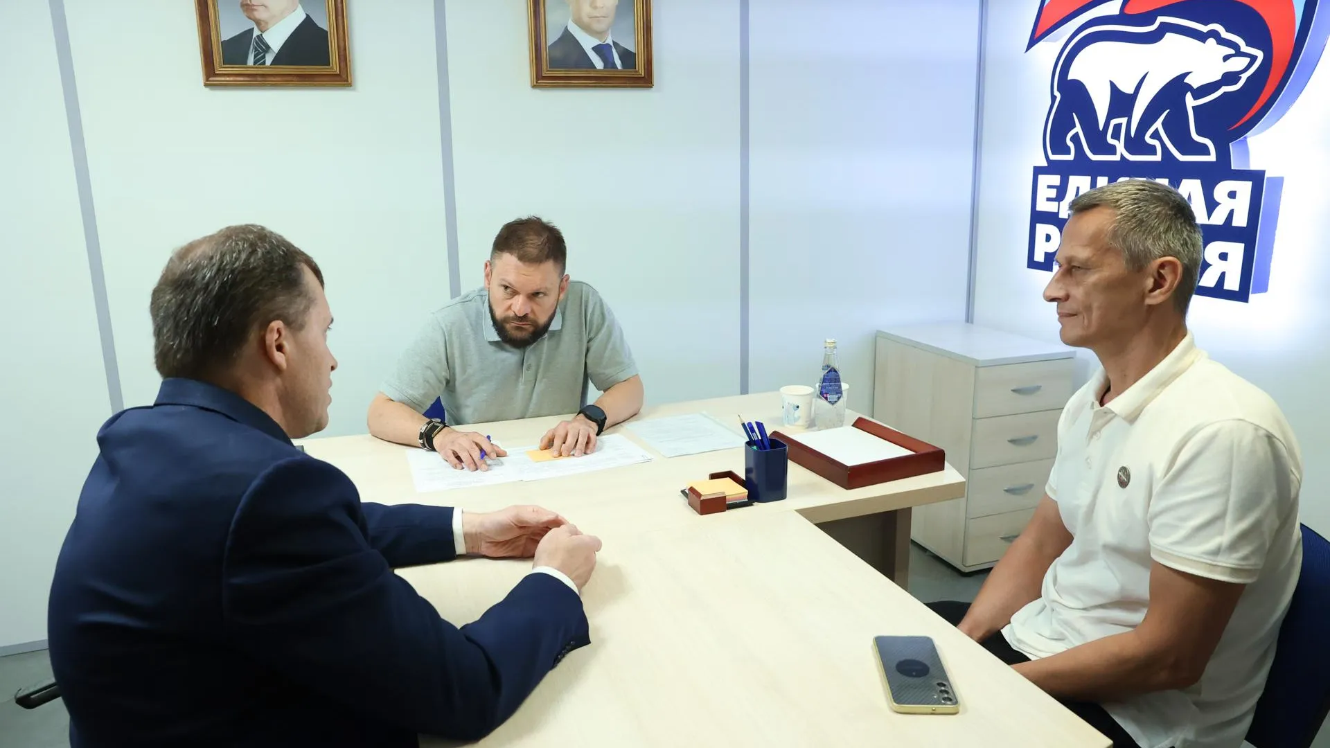 Евгений Поддубный провел прием для ветеранов СВО из Подмосковья