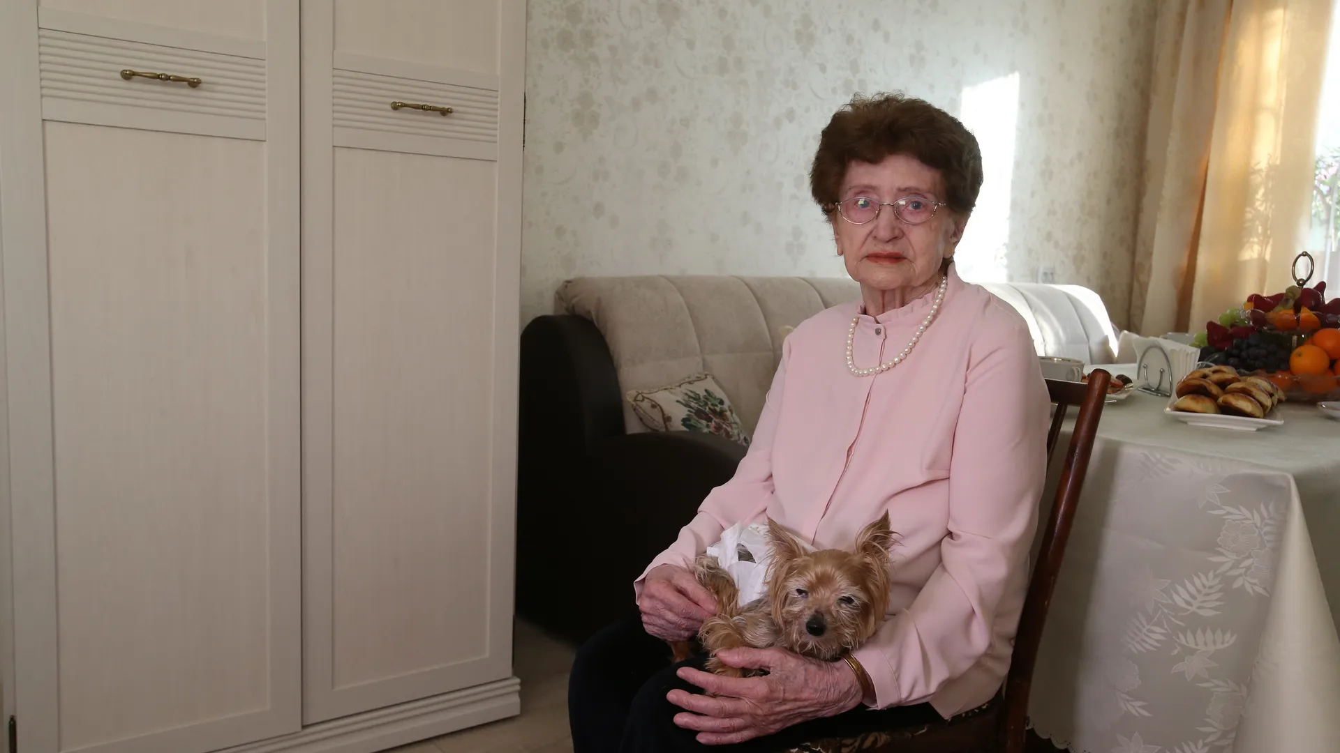 Поздравление пенсионерки Раисы Бакутиной с 95-летием