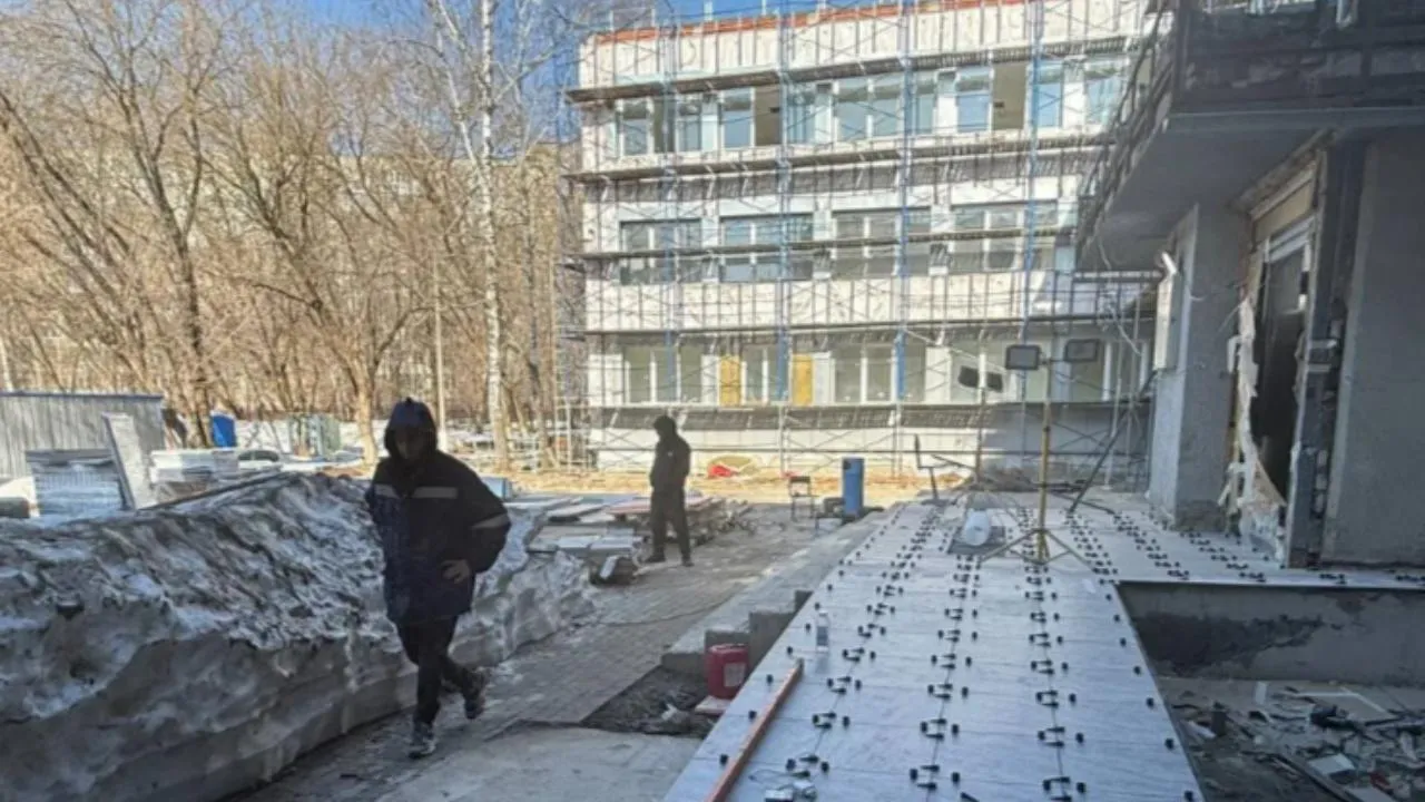 В Жуковском уже на 90% выполнили работы в рамках капремонта Авиационного техникума