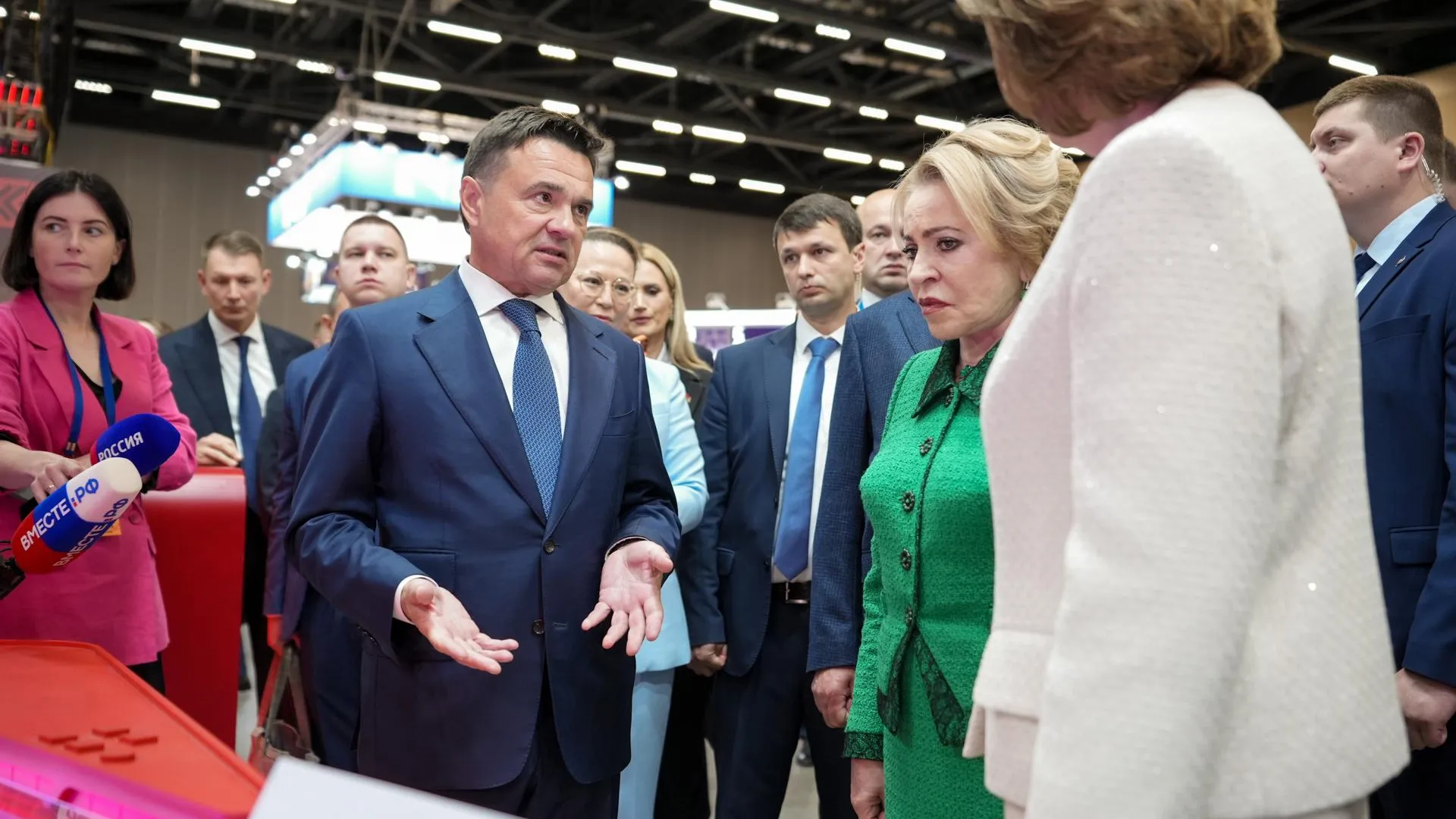 Губернатор Воробьев представил новый формат инфраструктуры для бизнеса в рамках Форума регионов Белоруссии и России