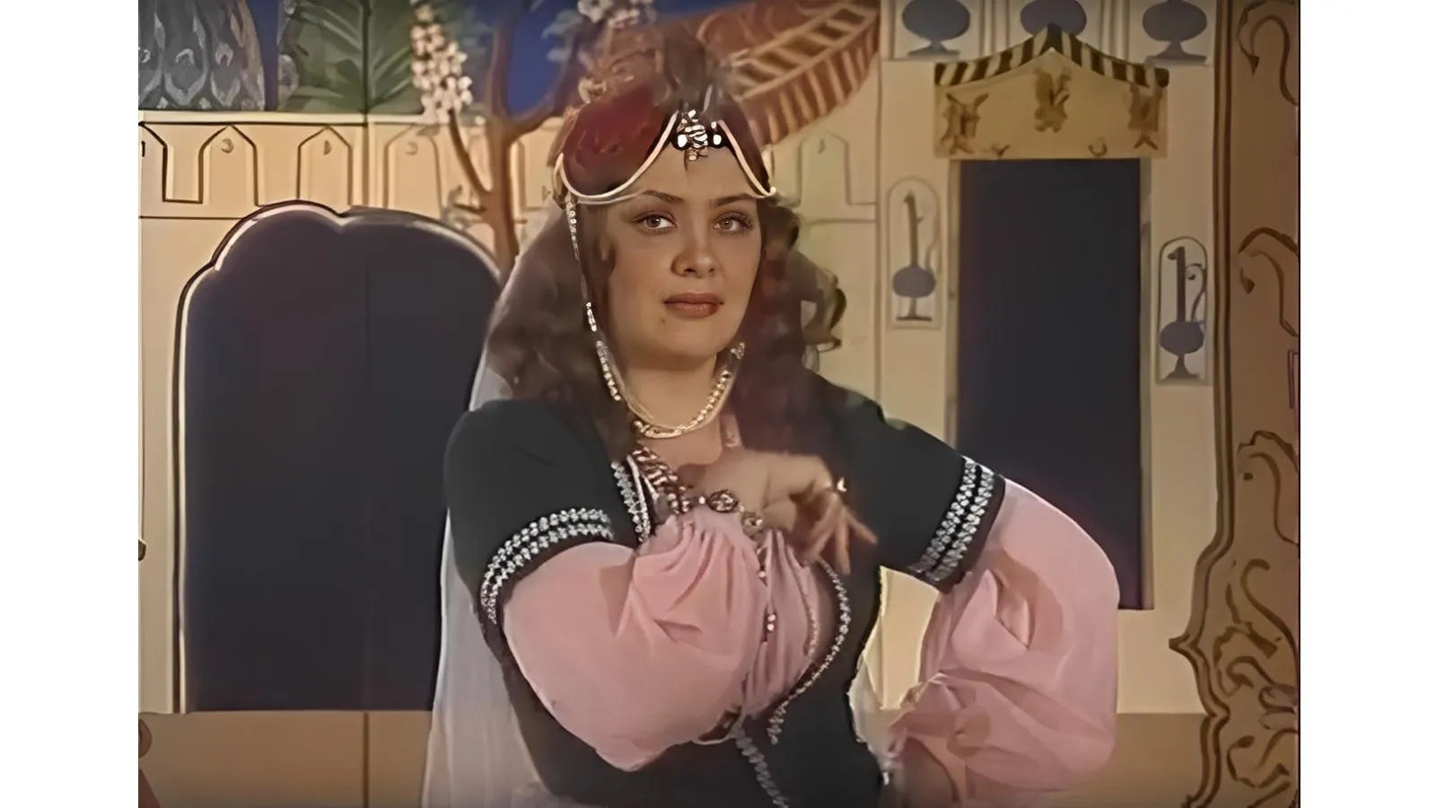 Наталья Тенякова телеспектакле «Али-Баба и сорок разбойников», 1983 год