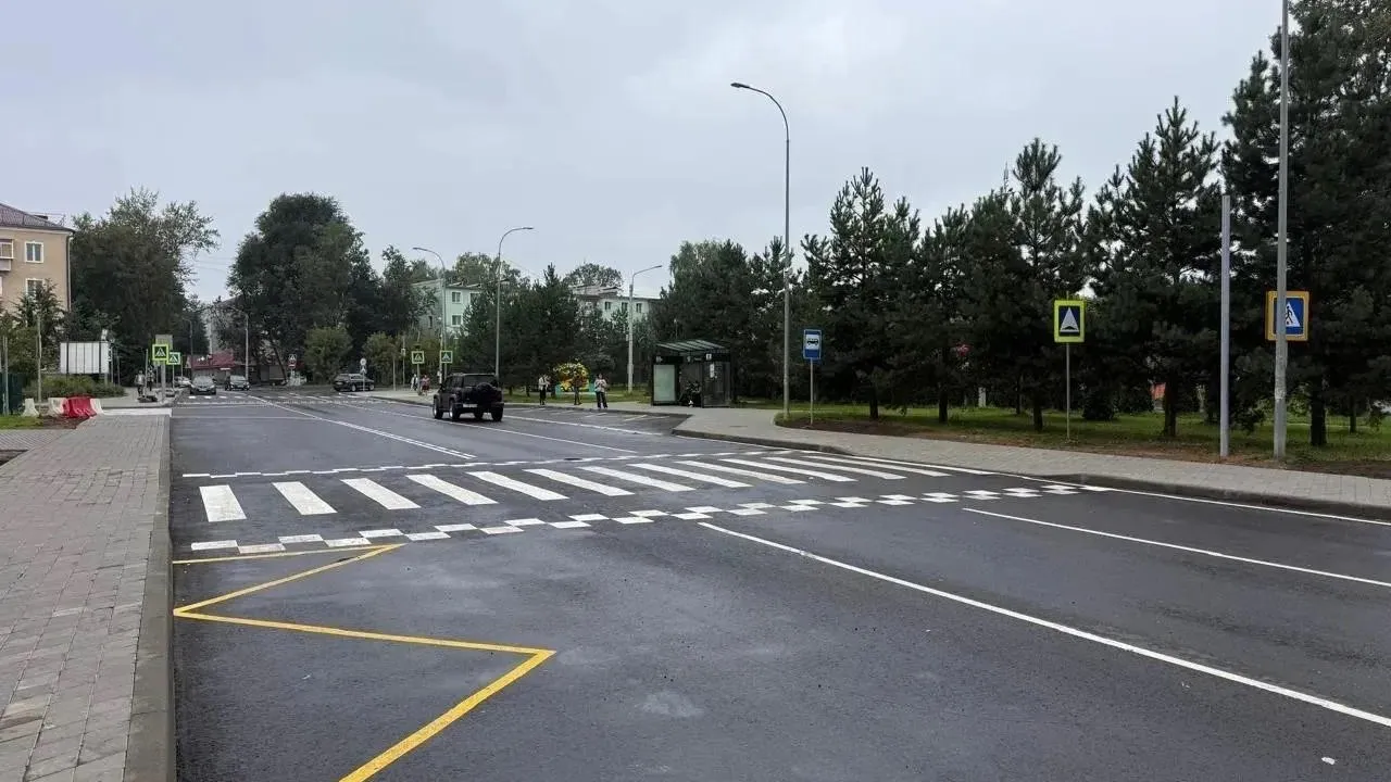 В Лосино-Петровском провели капремонт улицы Нагорной