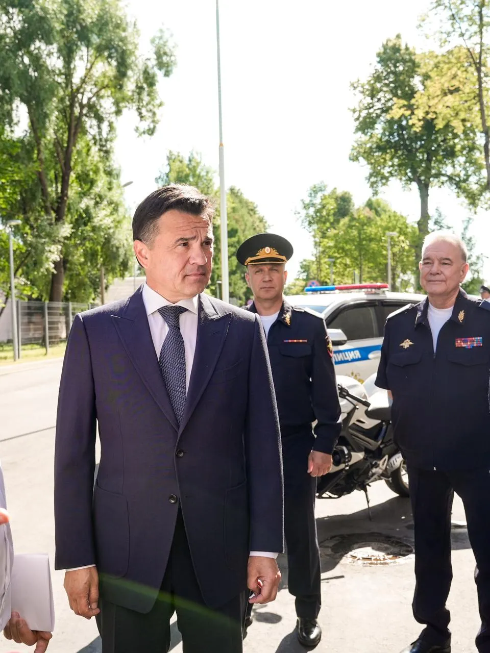 Губернатор Подмосковья поздравил сотрудников ГИБДД с профессиональным праздником