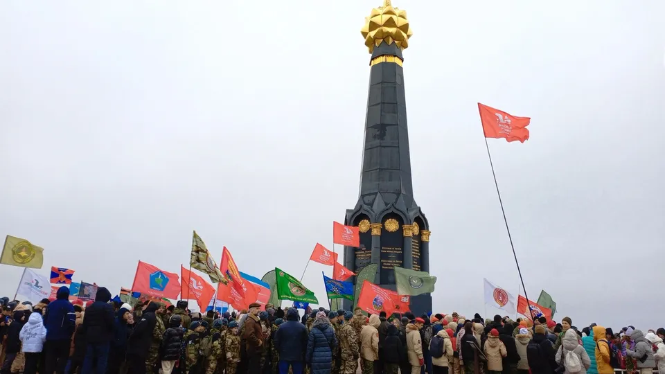 Торжественный митинг в Можайске.&nbsp;Фото: администрация г.о. Реутов