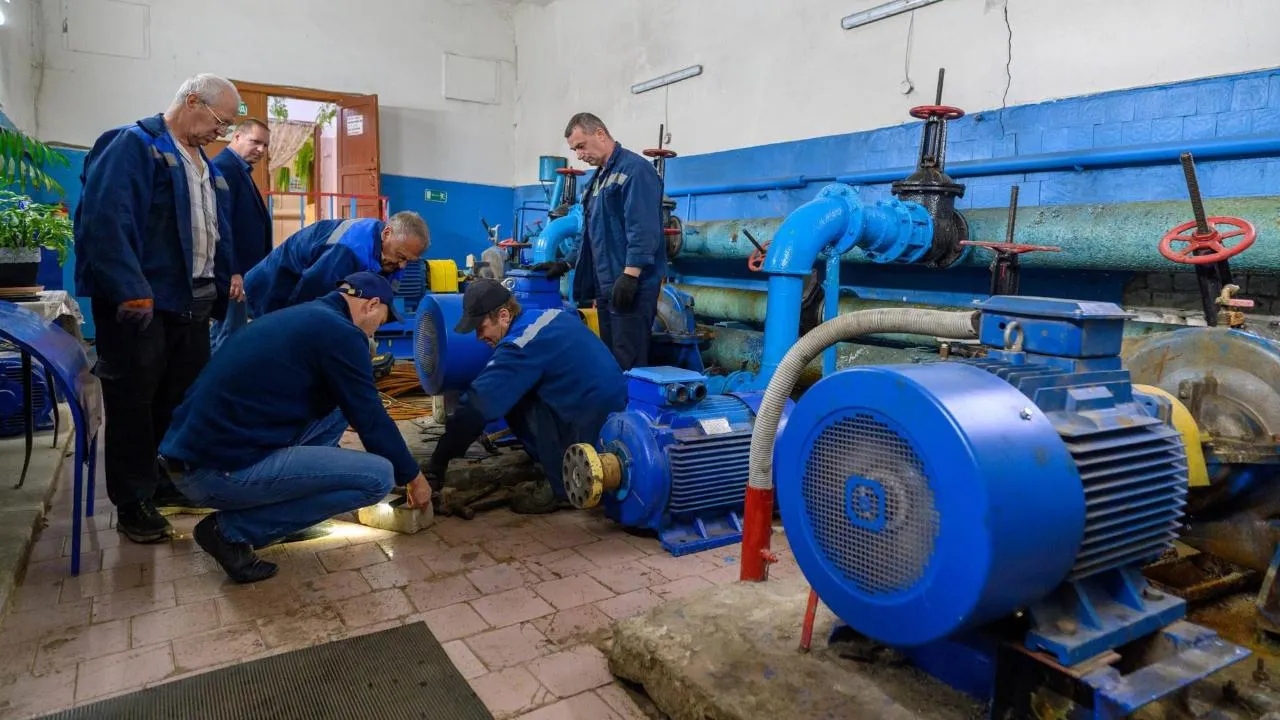Специалисты Мособлводоканала за неделю провели почти 80 плановых работ на насосных станциях и ВЗУ