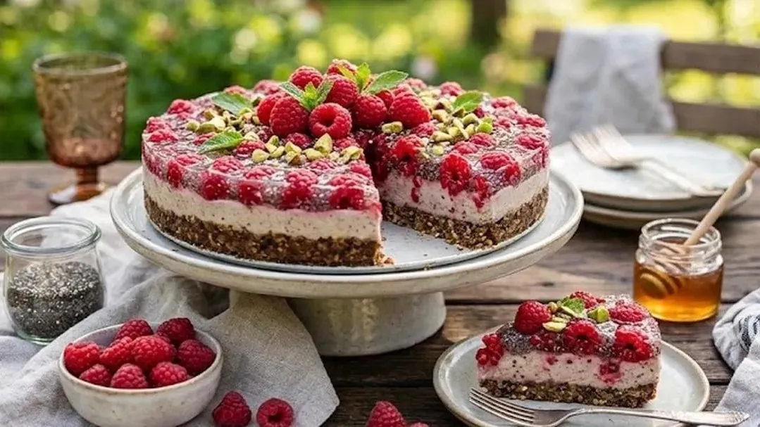 Ни муки, ни сахара: торт с малиной стал полезным хитом лета 2026