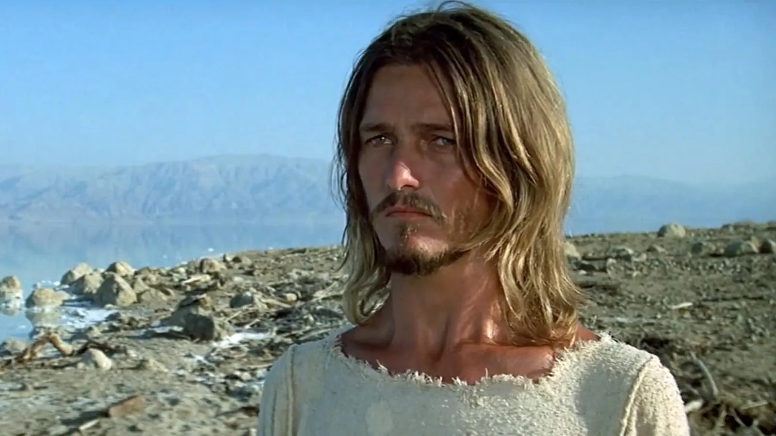 Тед Нили в роли Иисуса, кадр из х/ф Jesus Christ Superstar, 1973 год