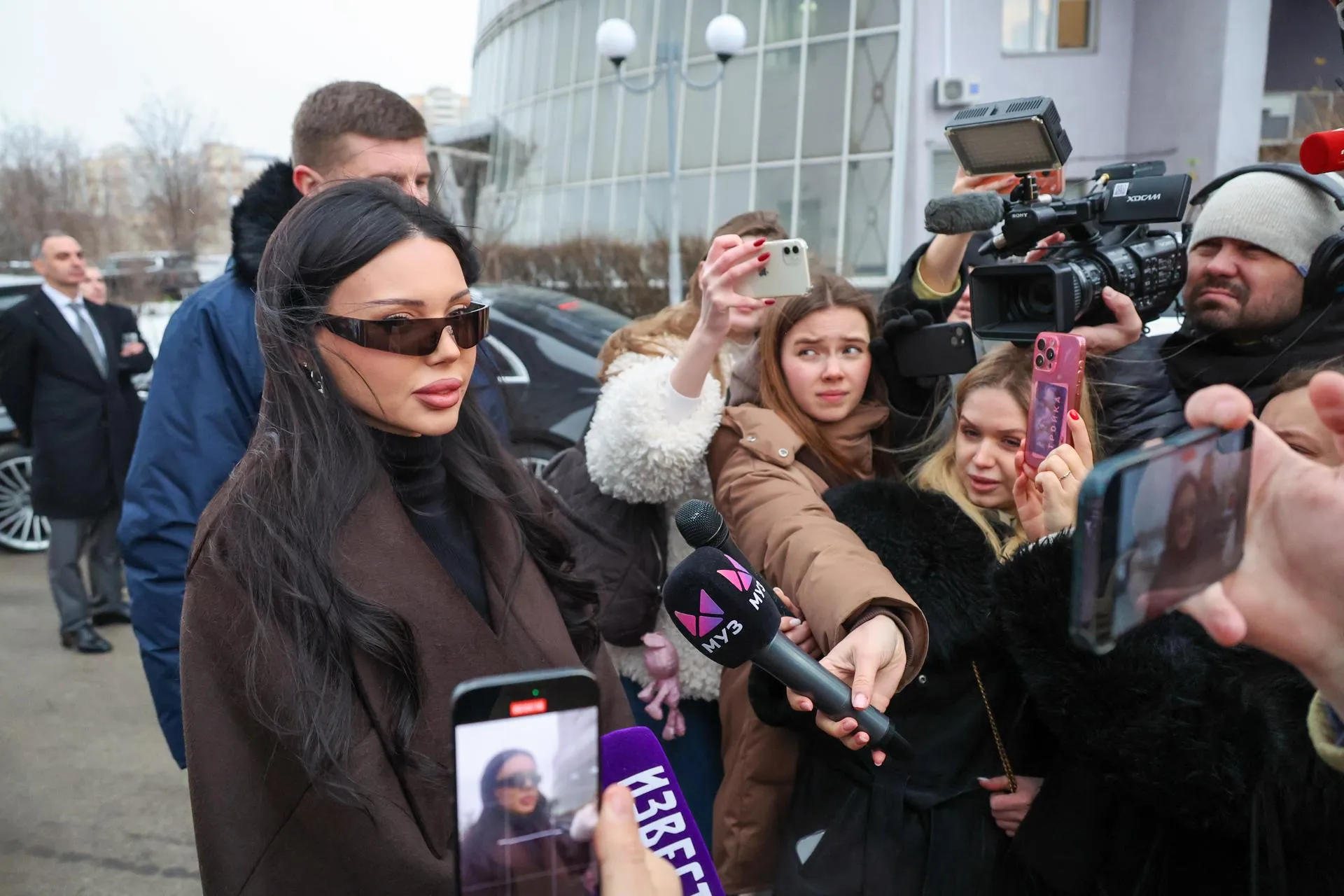 Belkin Alexey/news.ru/ Оксана Самойлова сразу после суда