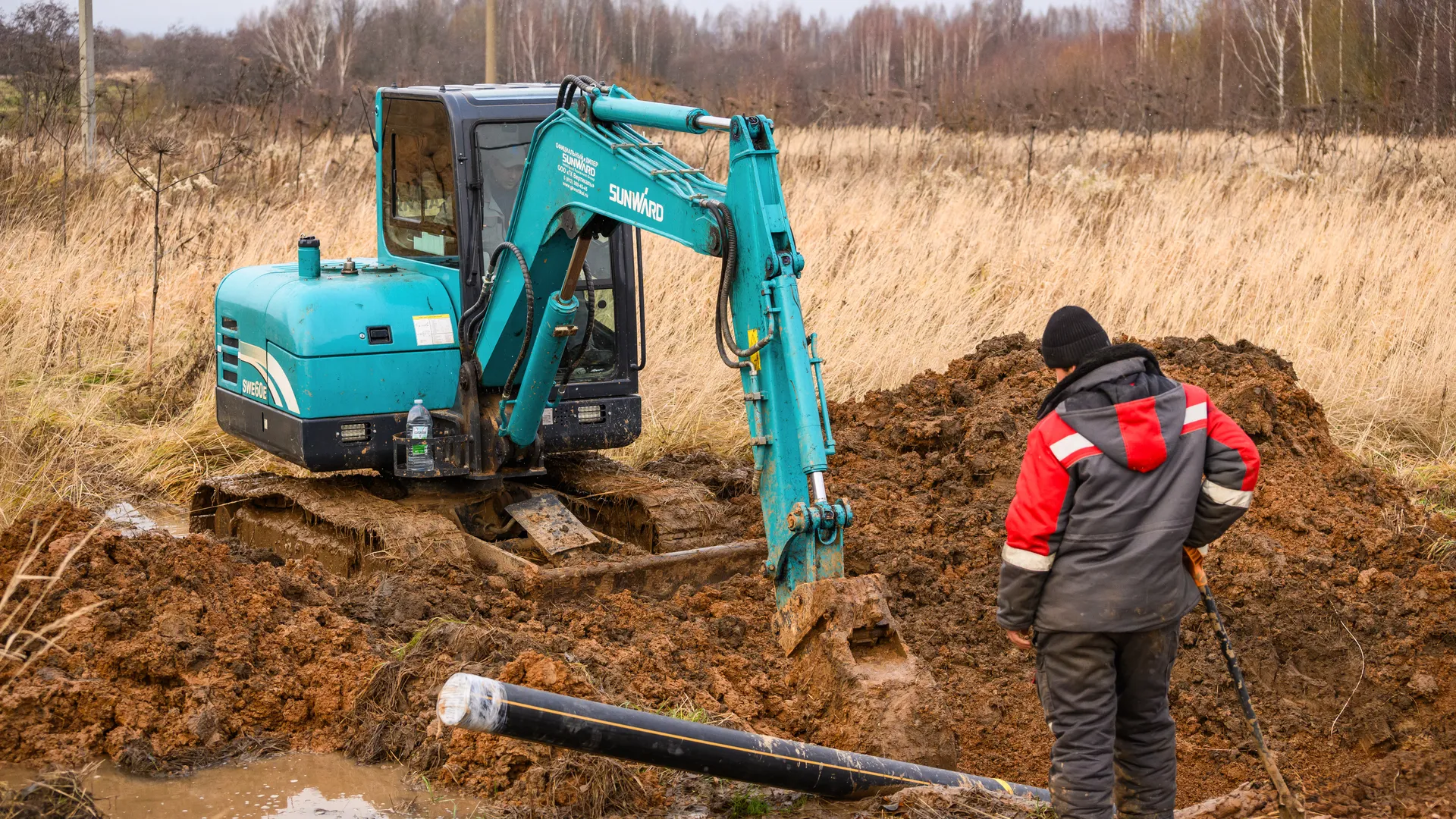 Социальная газификация в селе Шеметово Сергиево-Посадского округа