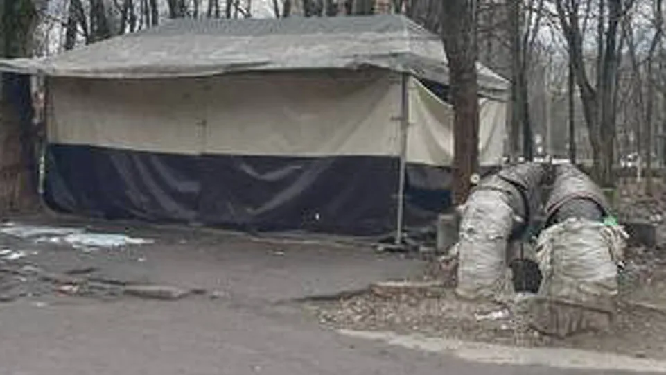 Самовольно установленные палатки портят виды города. Фото: пресс-служба администрации г. о. Щелково