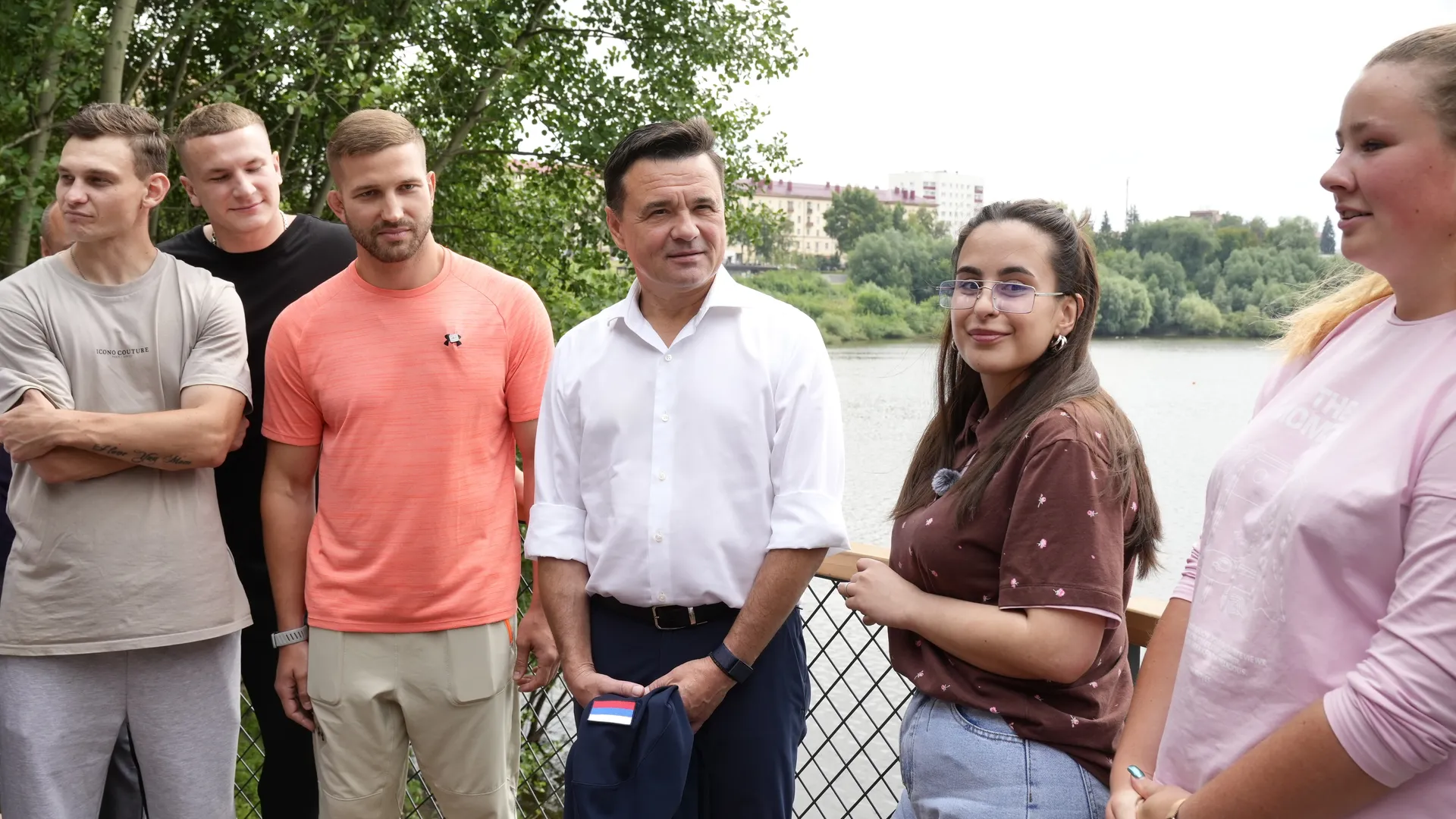 Андрей Воробьев проверил ход благоустройства зон отдыха в м.о. Раменское
