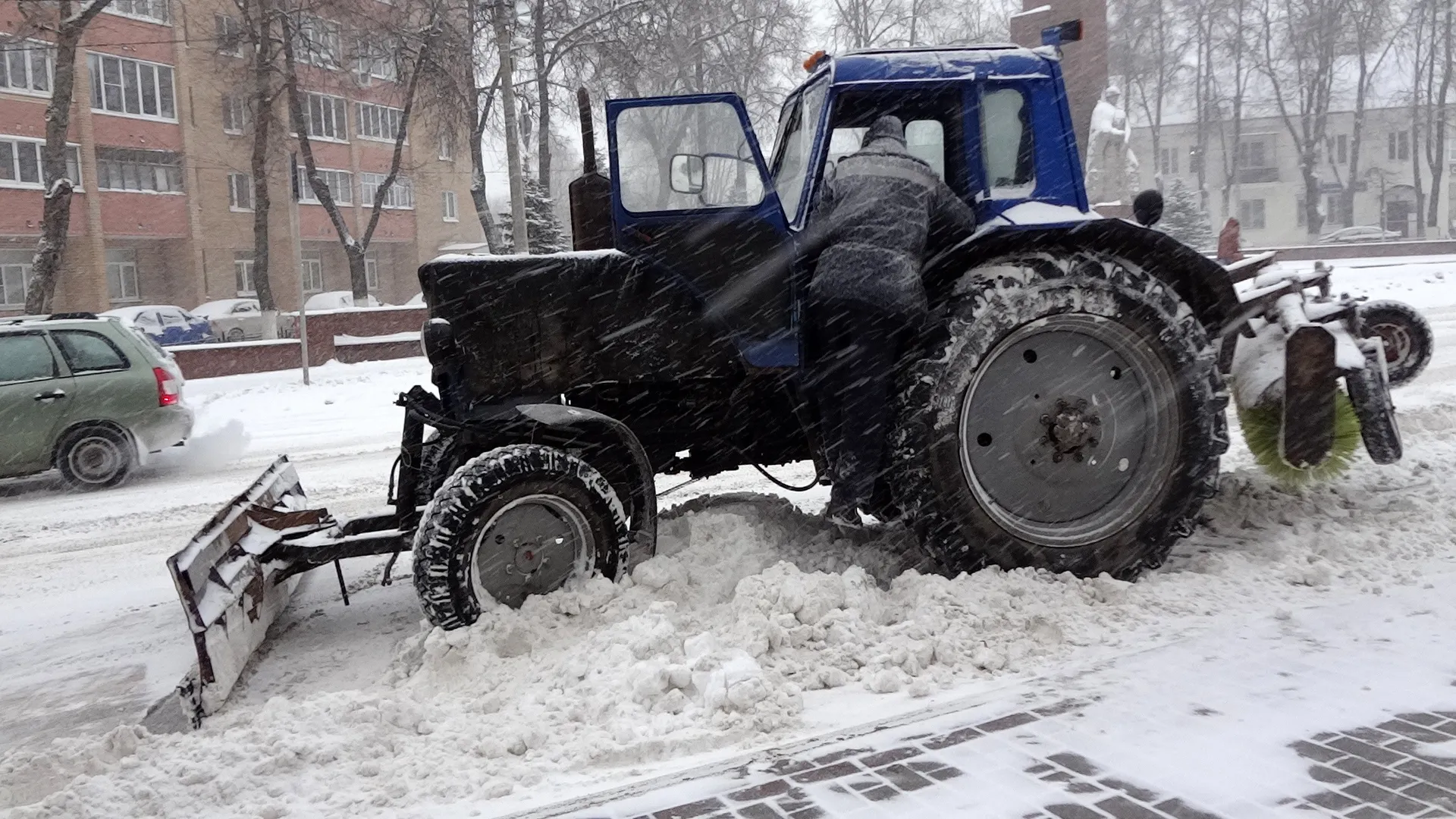 Снегопад в Егорьевске