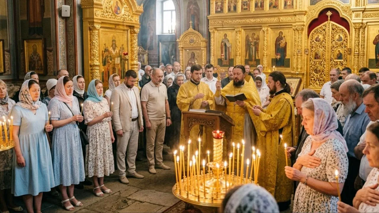 Губернатор на молебне и паломники из Белгородчины: зачем сотни людей едут в Золотухинский район Курской области?