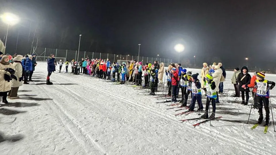 Зимние соревнования по лыжному спорту в Черноголовке.&nbsp;Фото: t.me/sport_chg