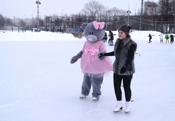 Каток в Лужниках