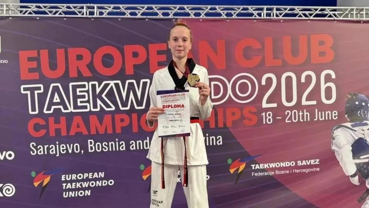 Золотую медаль завоевала подмосковная тхэквондистка на клубном чемпионате Европы в Сараево