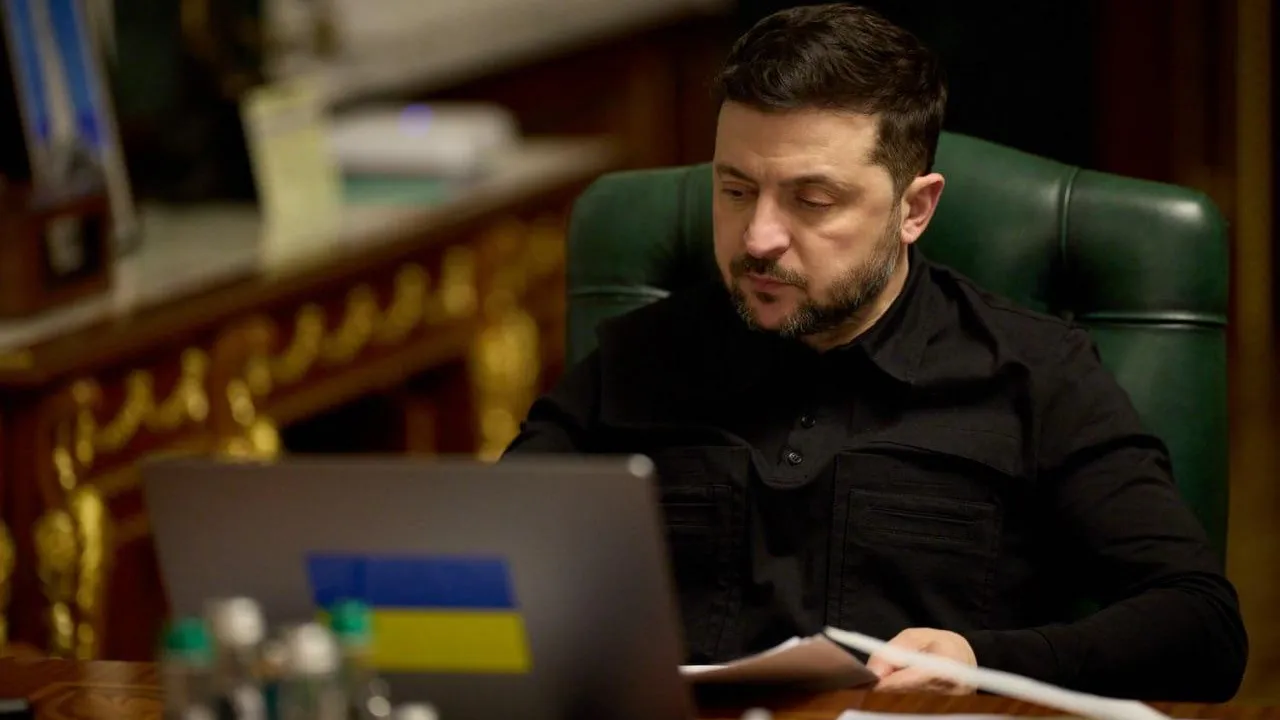 Президент Украины Владимир Зеленский
