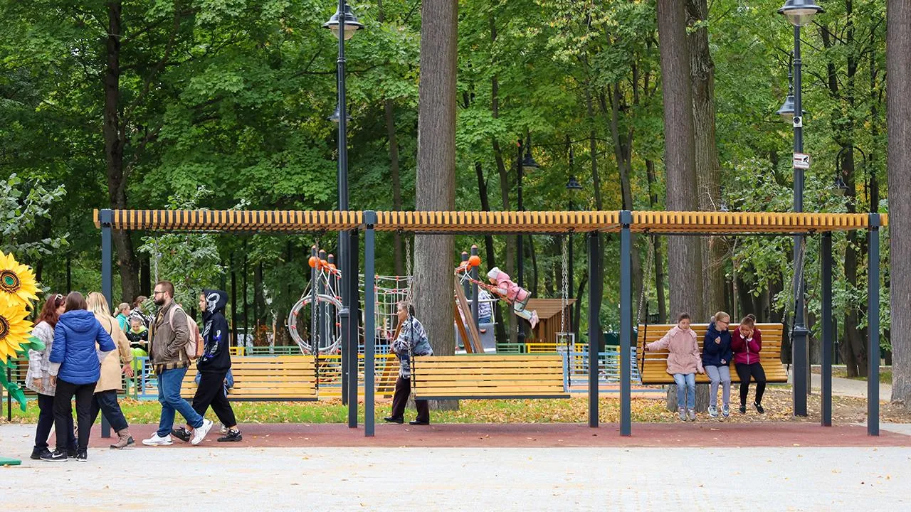 Парк «Меланж», г. Куровское