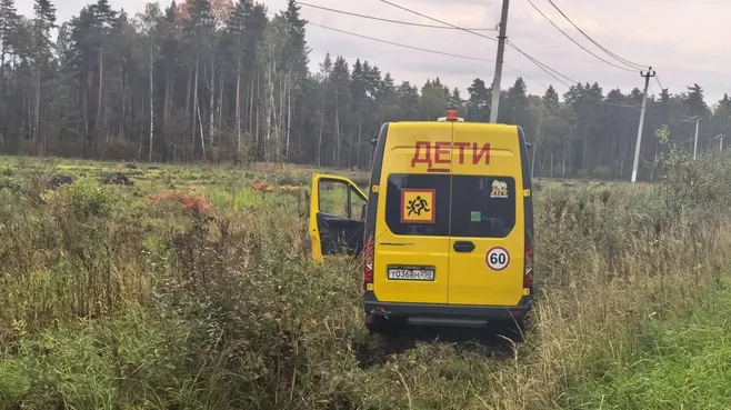 Тройное ДТП под Коломной: школьный автобус ехал без детей