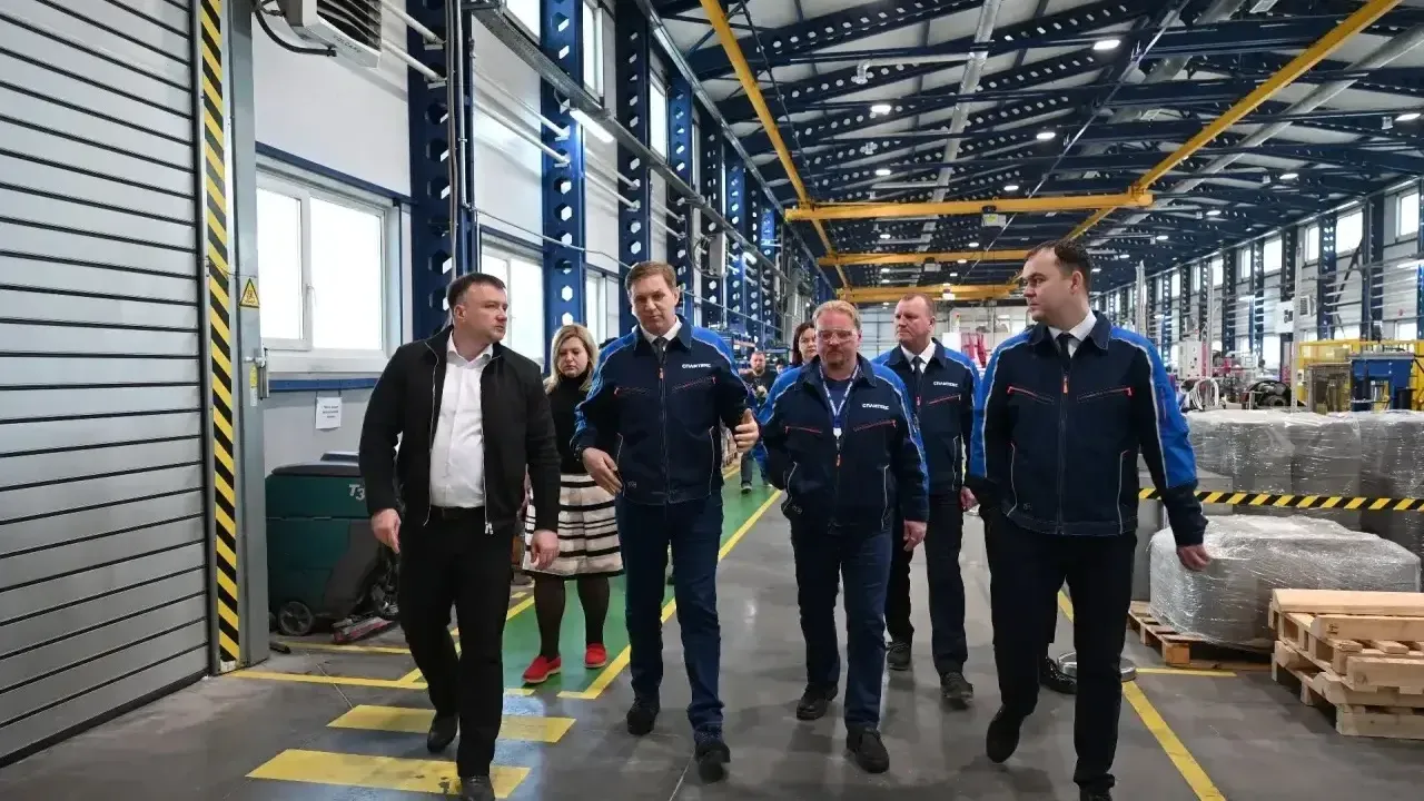 «Сплитекс» строит будущее: глава Серпухова посетил ведущее предприятие округа