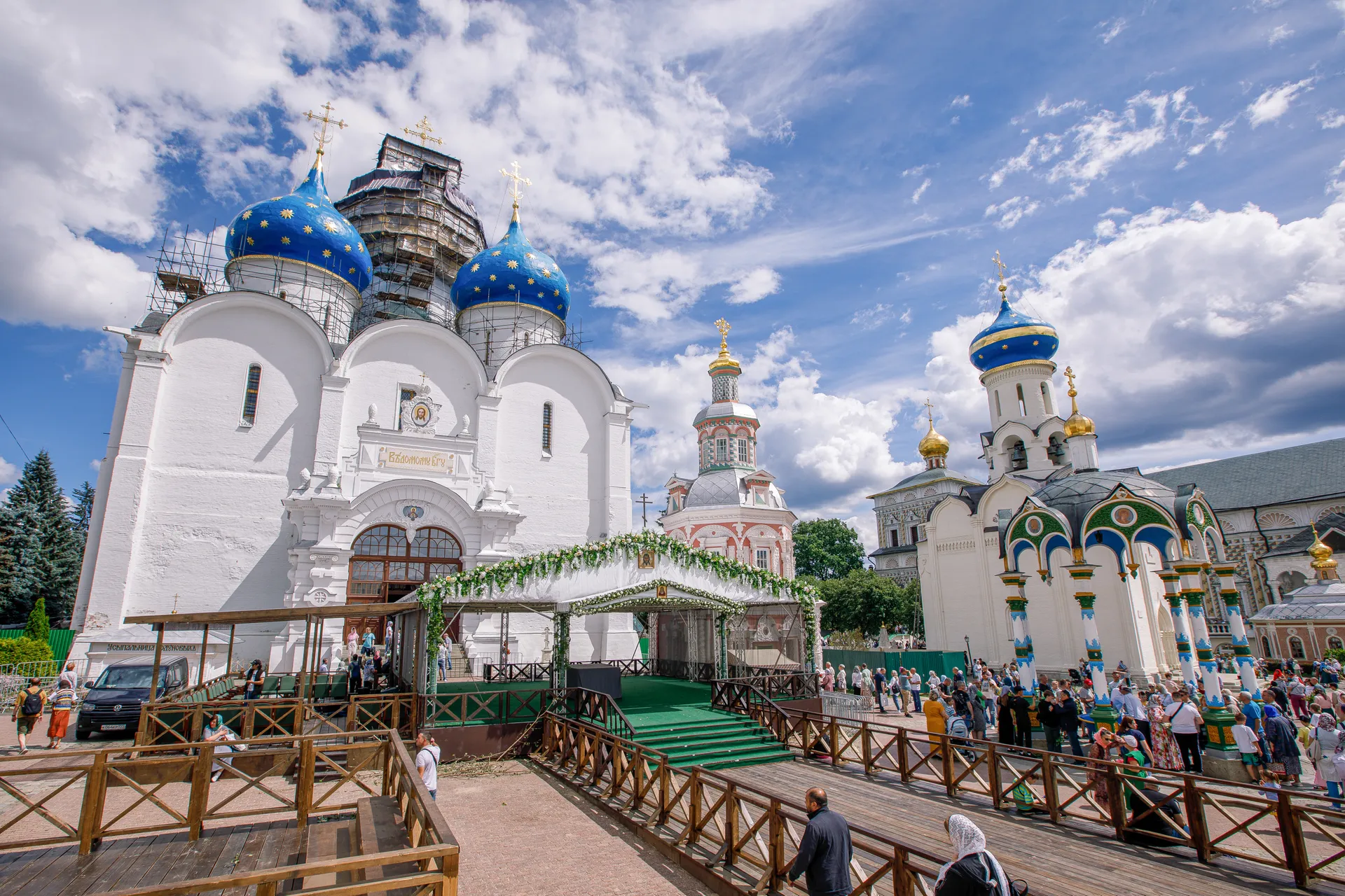 Троице-Сергиева лавра в городе Сергиев Посад