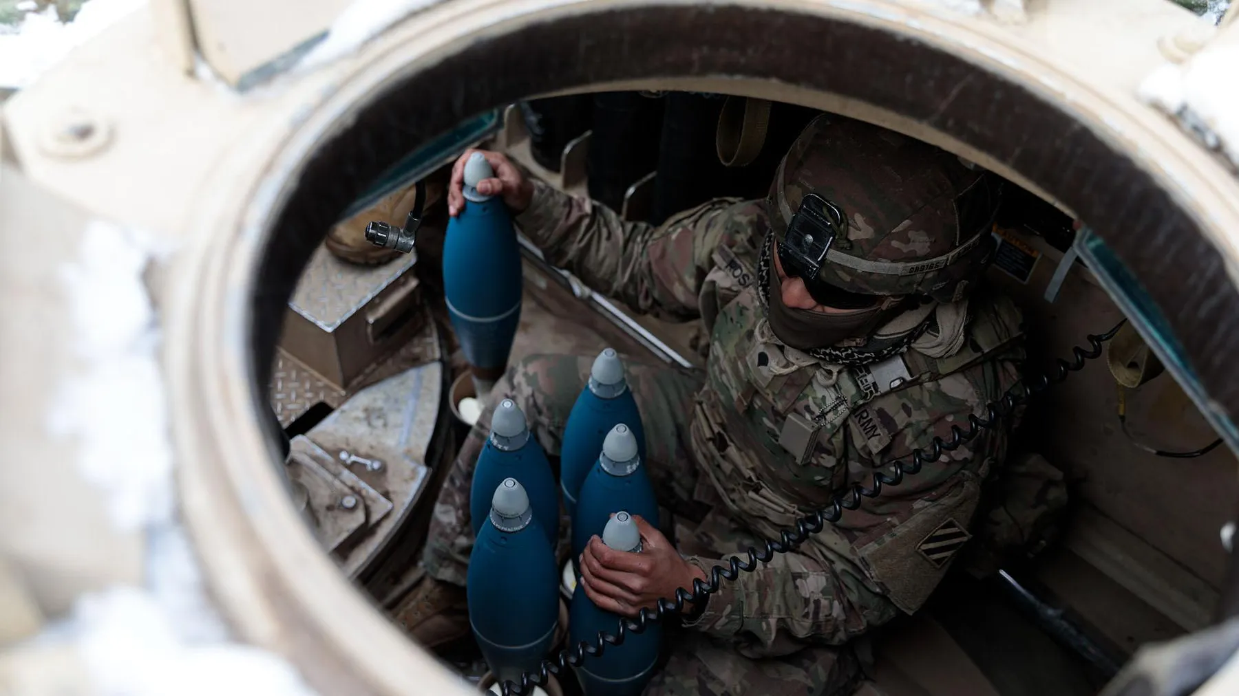 Staff Sgt. Oscar Gollaz/Keystone Press Agency/globallookpress