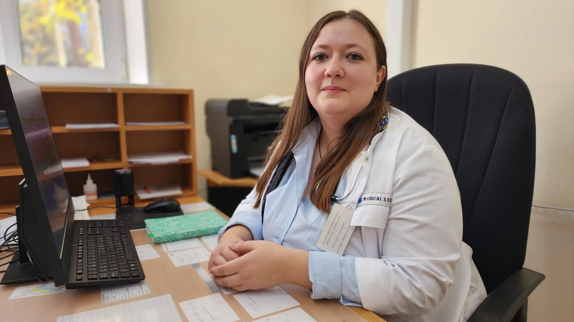 Елисавета Билялова, участковый педиатр Ильинской поликлиники