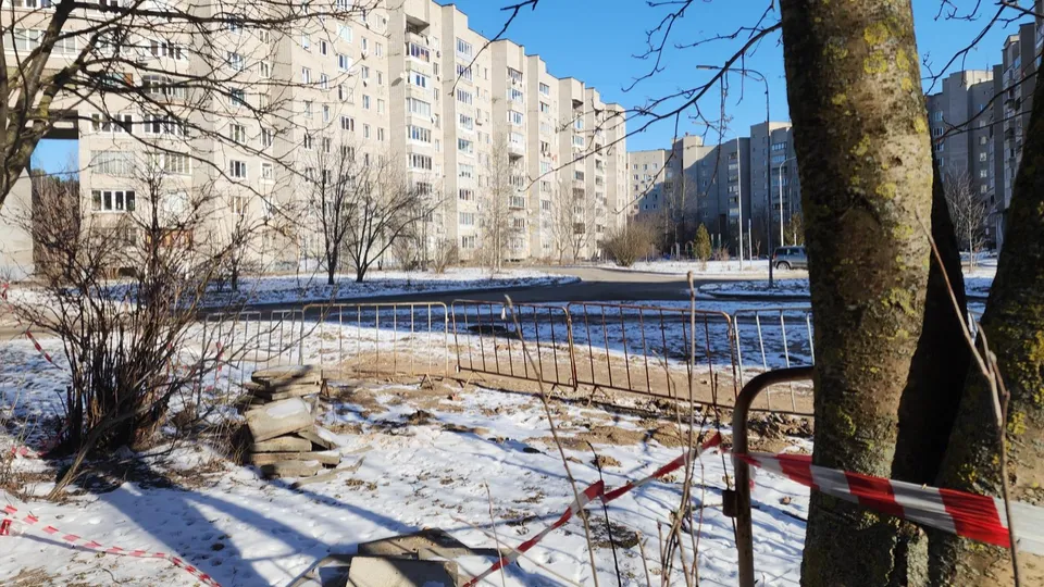 Перекрытое место, на котором проведут работы. Фото: Иван Петрушин&nbsp;