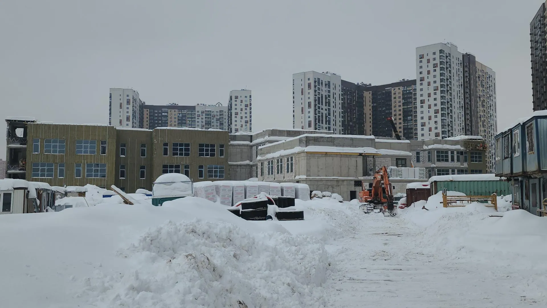 В Люберцах строят самый большой детский сад в Подмосковье