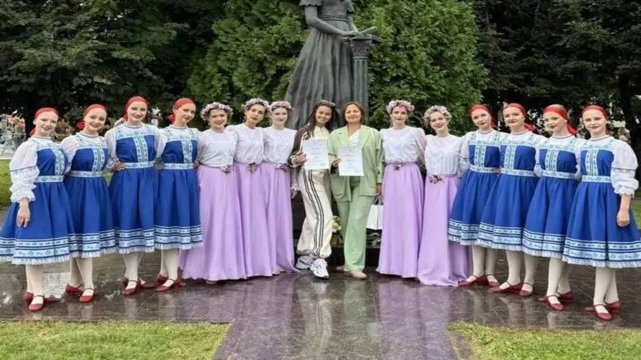 Юные танцовщицы представили Подольск на конкурсе национальных культур