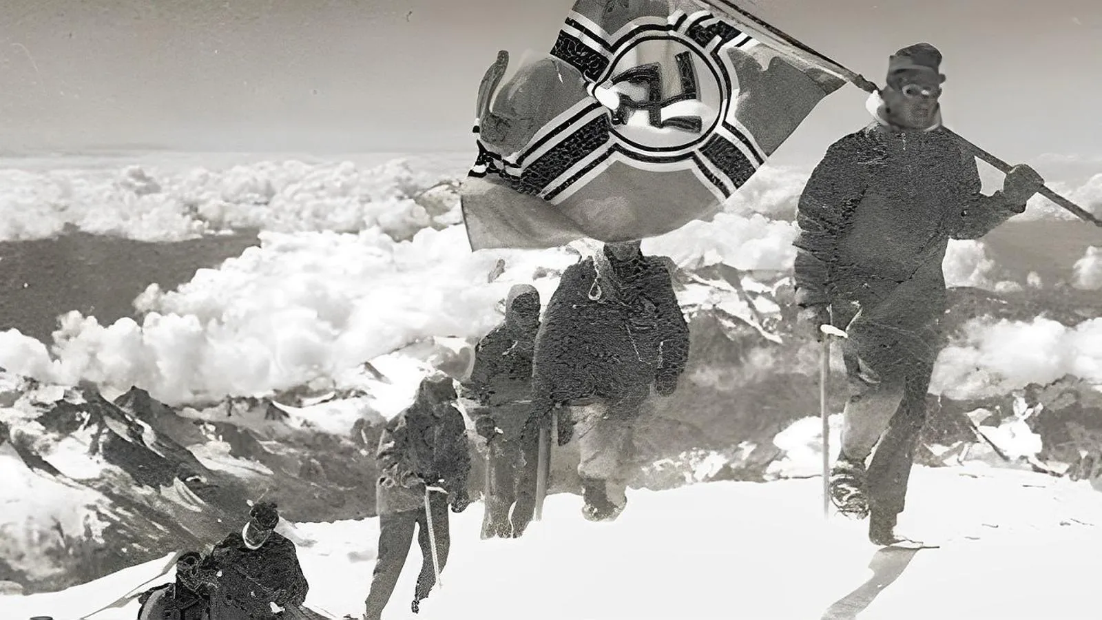 Кадр из документального немецкого фильма «Тайный Тибет», 1939 год