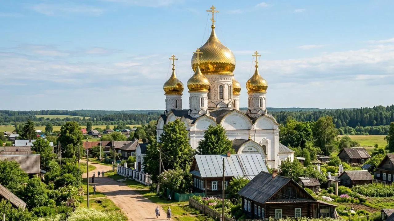 Из руин к пяти куполам: история восстановления храма в Чернянке, который строили всем миром
