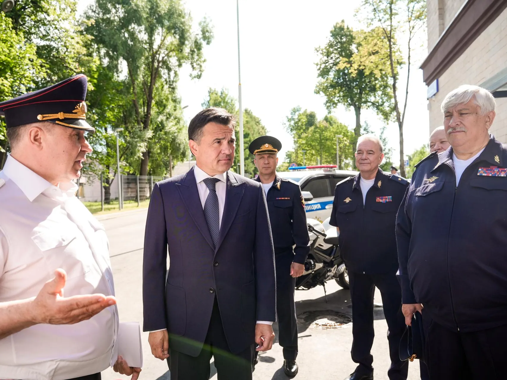 Губернатор Подмосковья поздравил сотрудников ГИБДД с профессиональным праздником