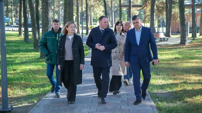 В Коломне парк «Сосновый бор» готовят к зиме, технику проверят в ближайшие дни