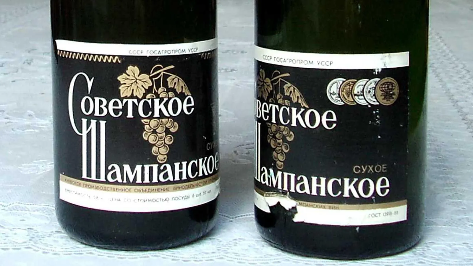 Самая известная этикетка «Советского шампанского»