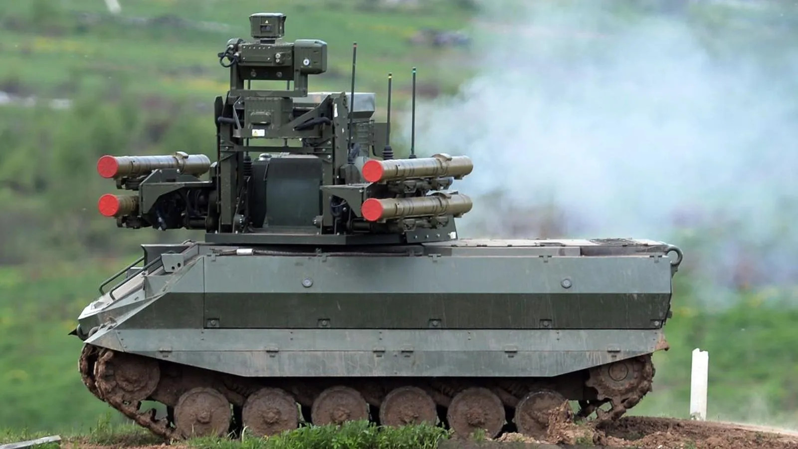 Боевой робот Уран-9. Валерий Мельников
